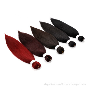 Jumbo Braiding Hair Extensions For Women 26 Inches 60 Colors High Temperature Fiber Synthetic Braiding Hair